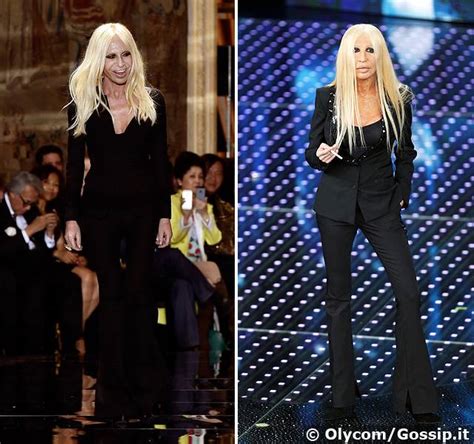 donatella versace imitazione virginia|SANREMO 2016 VIRGINIA RAFFAELE E' DONATELLA .